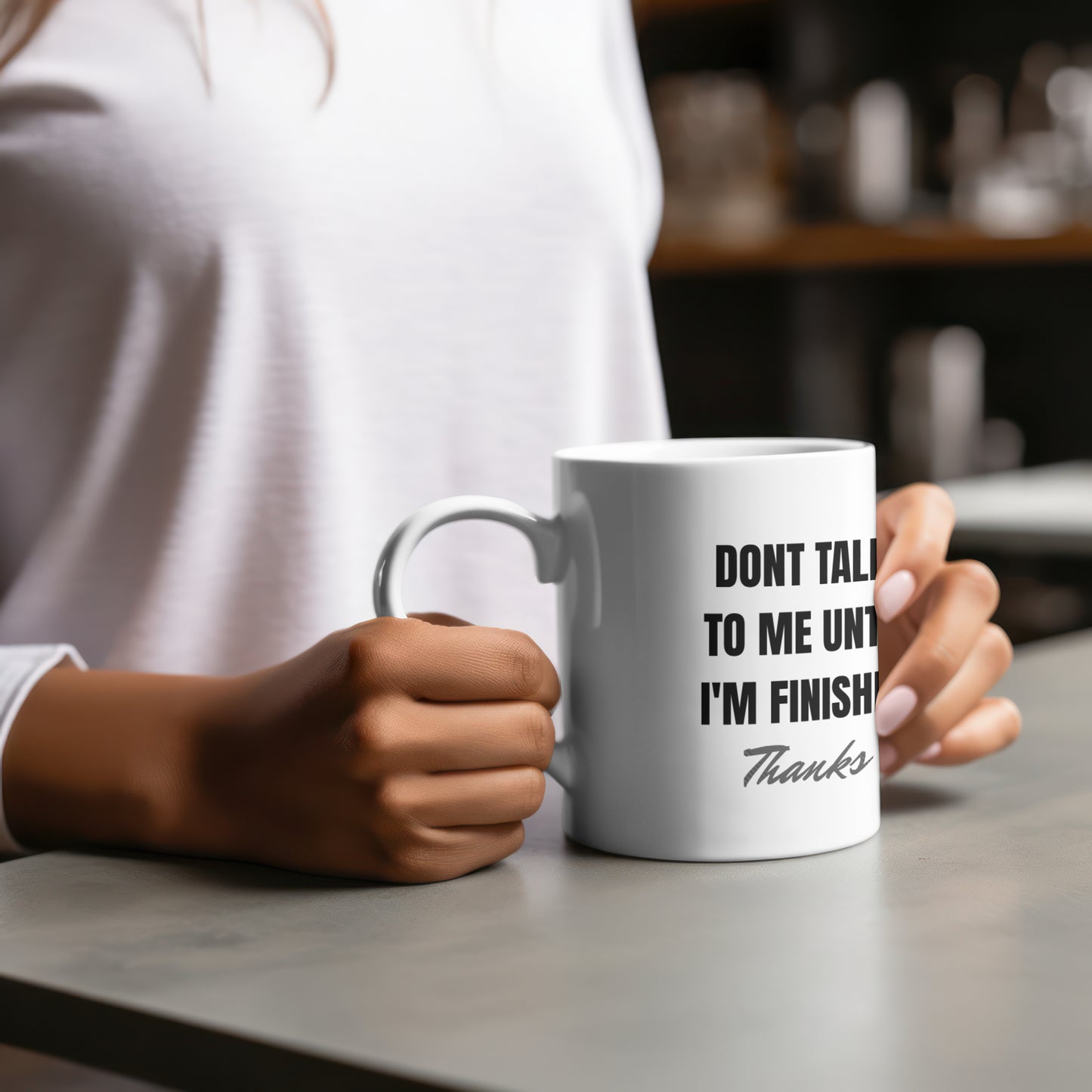 White 11oz Ceramic Mug